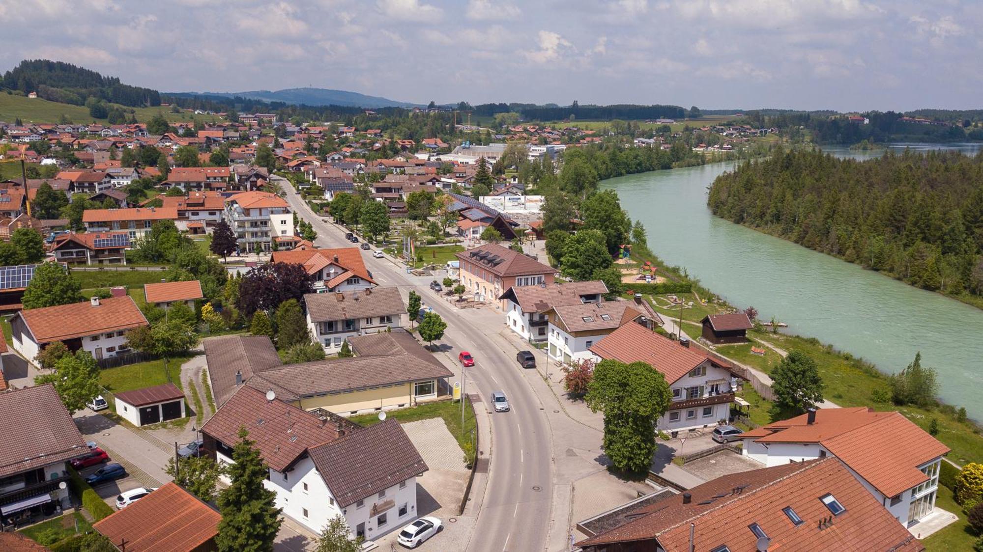 Freundliche Ferienwohnung Allgaeu Am See Munich Castle 莱希布鲁克 外观 照片